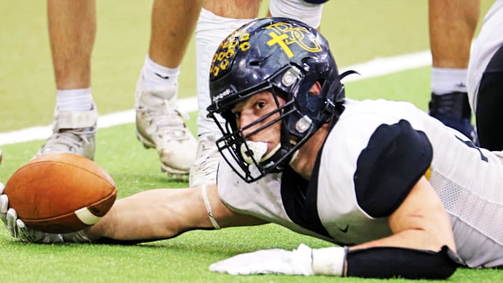 Bishop Garrigan opens the 2025 season against Kingsley-Pierson this Friday night.