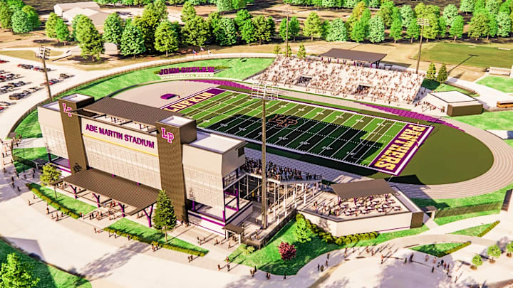 Lufkin ISD is putting a $140 million bond on the May 2 election. A new $42 million football stadium is on the ballot. 