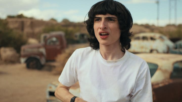 Finn Wolfhard as Mike Wheeler in STRANGER THINGS 4.