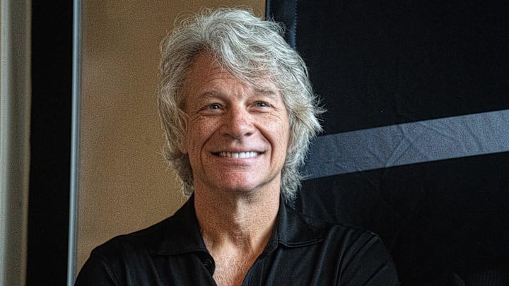 Jon Bon Jovi at the Walk of Fame honors from The Count Basie Center for the Arts