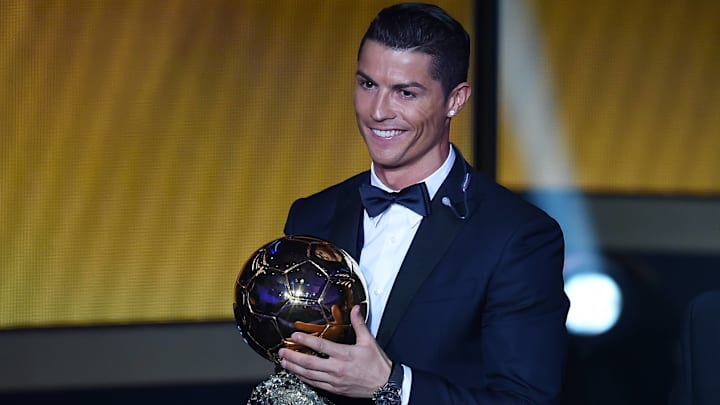 Cristiano Ronaldo won four Ballon d'Or awards while representing Real Madrid.