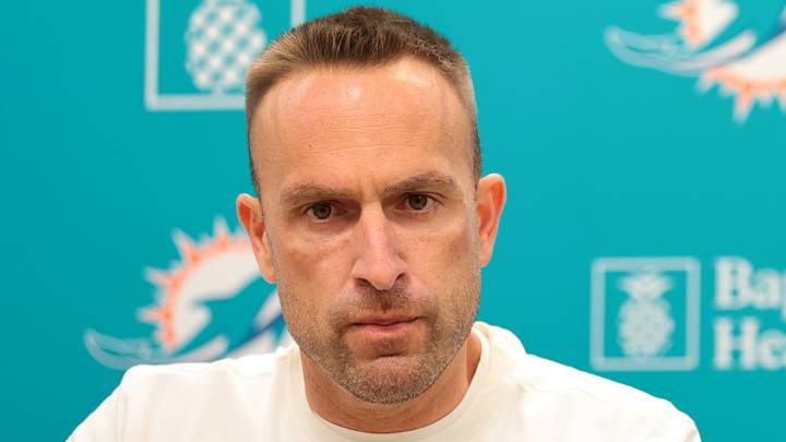 Miami Dolphins head coach Jeff Hafley Miami Dolphins head coach Jeff Hafley