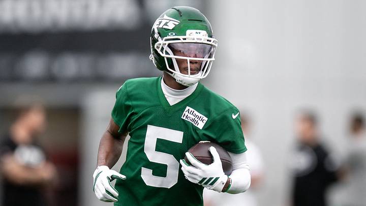 New York Jets wide receiver Garrett Wilson New York Jets wide receiver Garrett Wilson