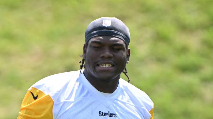 Pittsburgh Steelers offensive tackle Broderick Jones Pittsburgh Steelers offensive tackle Broderick Jones