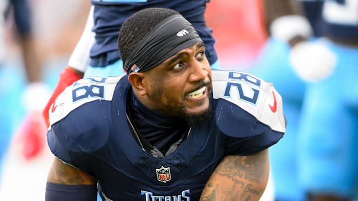 Tennessee Titans safety Quandre Diggs (28).