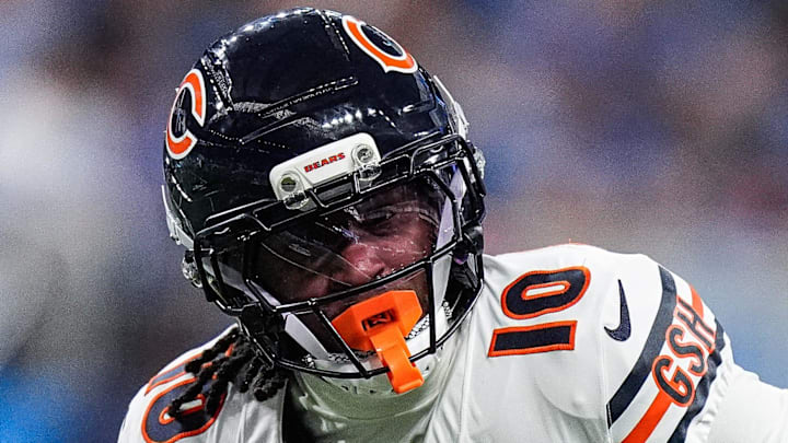 Chicago Bears wide receiver Luther Burden III