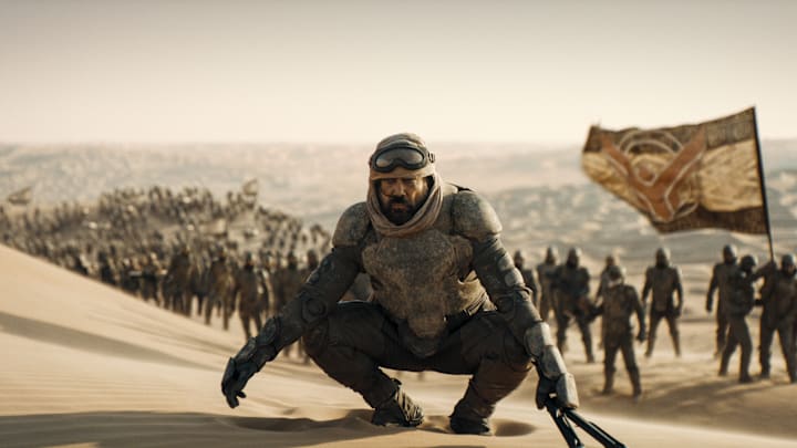 JAVIER BARDEM as Stilgar in Warner Bros. Pictures and Legendary Pictures’ action adventure “DUNE: PART TWO,” a Warner Bros. Pictures release. Photo Credit: Courtesy Warner Bros. Pictures © 2023 Warner Bros. Entertainment Inc. All Rights Reserved.