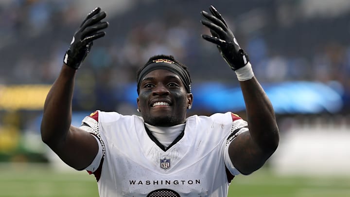 Washington Commanders cornerback Mike Sainristil