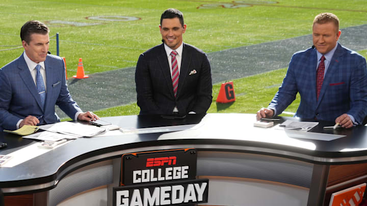 College football analyst David Pollack is calling for a major upset in Week 12 between two ranked SEC teams. College football analyst David Pollack is calling for a major upset in Week 12 between two ranked SEC teams.