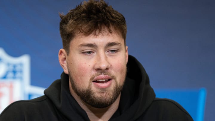Carolina Panthers offensive tackle Monroe Freeling