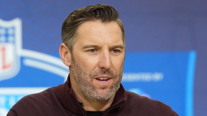 Washington Commanders general manager Adam Peters Washington Commanders general manager Adam Peters