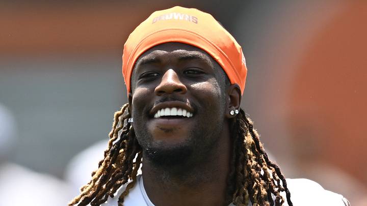 Jun 11, 2026; Berea, OH, USA; Cleveland Browns wide receiver Cedric Tillman (19) and wide receiver Jerry Jeudy (3) walk off the field during minicamp at CrossCountry Mortgage Campus. Mandatory Credit: Ken Blaze-Imagn Images Jun 11, 2026; Berea, OH, USA; Cleveland Browns wide receiver Cedric Tillman (19) and wide receiver Jerry Jeudy (3) walk off the field during minicamp at CrossCountry Mortgage Campus. Mandatory Credit: Ken Blaze-Imagn Images