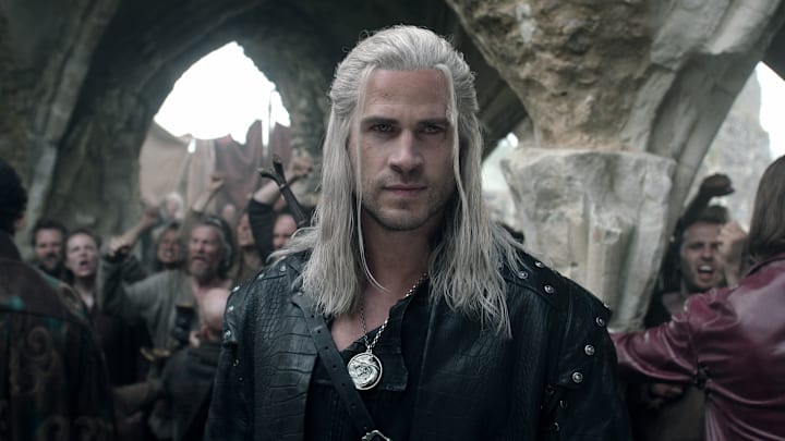 Geralt of Rivia (Liam Hemsworth) in The Witcher season 4