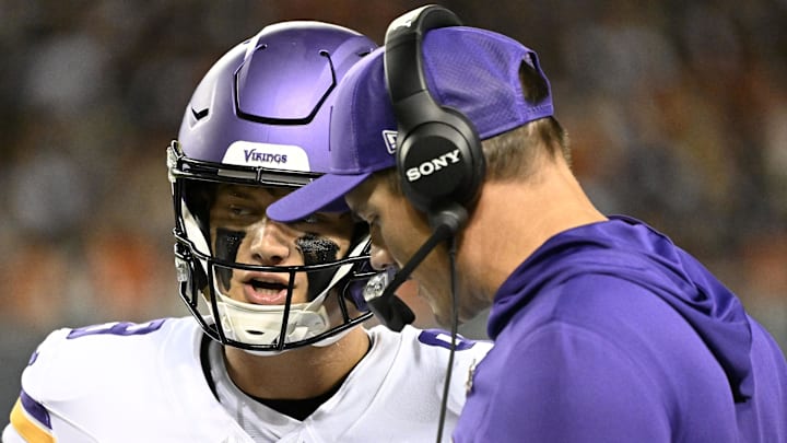Vikings head coach Kevin O'Connell and quarterback J.J. McCarthy guided Minnesota to 21 fourth-quarter points to beat the Bears on Monday night.
