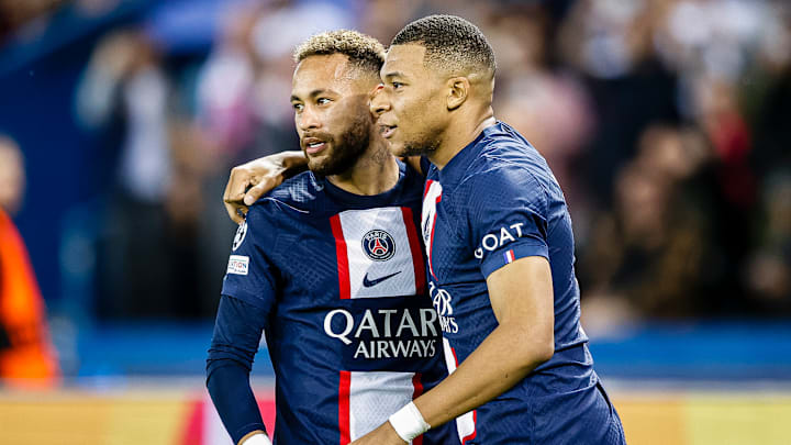 Neymar und Kylian Mbappé während der gemeinsamen PSG-Zeit