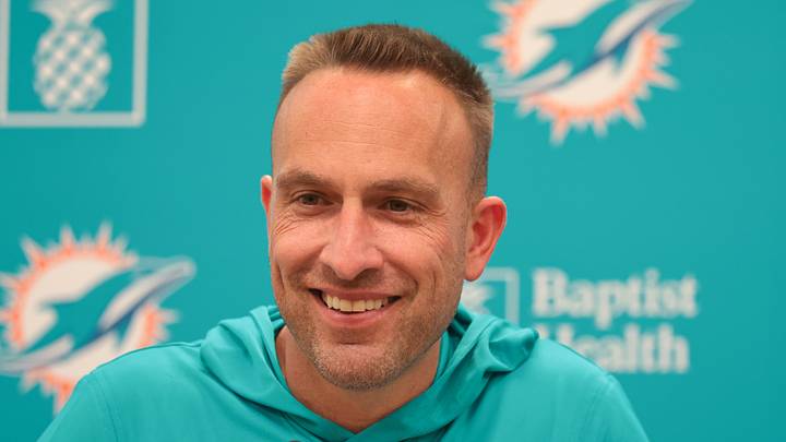 Miami Dolphins head coach Jeff Hafley Miami Dolphins head coach Jeff Hafley