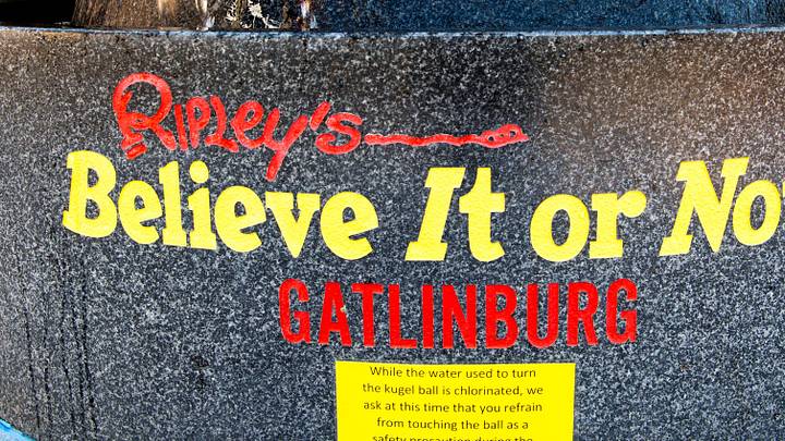 Ripley's Believe It or Not! sign Ripley's Believe It or Not! sign