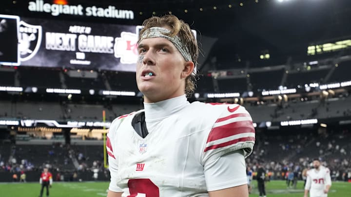 New York Giants quarterback Jaxson Dart  