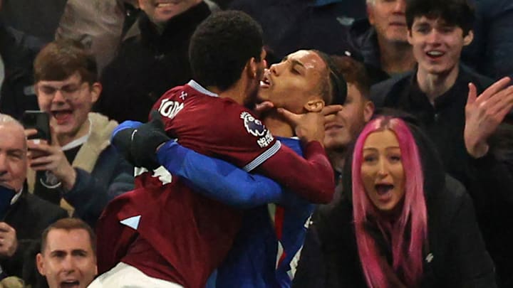Jean-Clair Todibo (left) lost his cool.