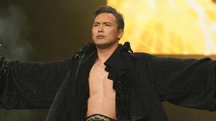 Kazuchika Okada will defend the AEW Unified Championship against Bandido tonight on Dynamite. Kazuchika Okada will defend the AEW Unified Championship against Bandido tonight on Dynamite.