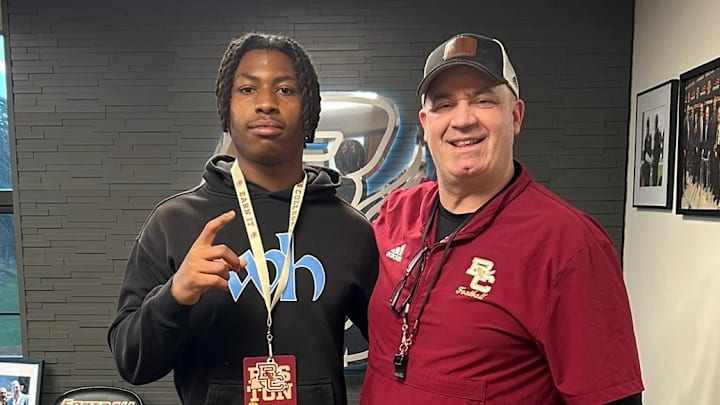 2026 3-Star LB Zykir Moore alongside Bill O'Brien