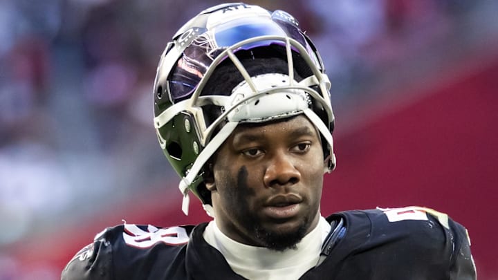 Atlanta Falcons defensive lineman Ruke Orhorhoro 