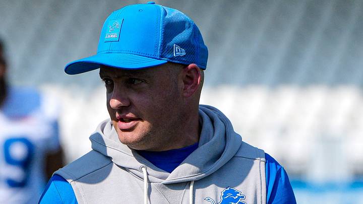Detroit Lions offensive coordinator Drew Petzing Detroit Lions offensive coordinator Drew Petzing