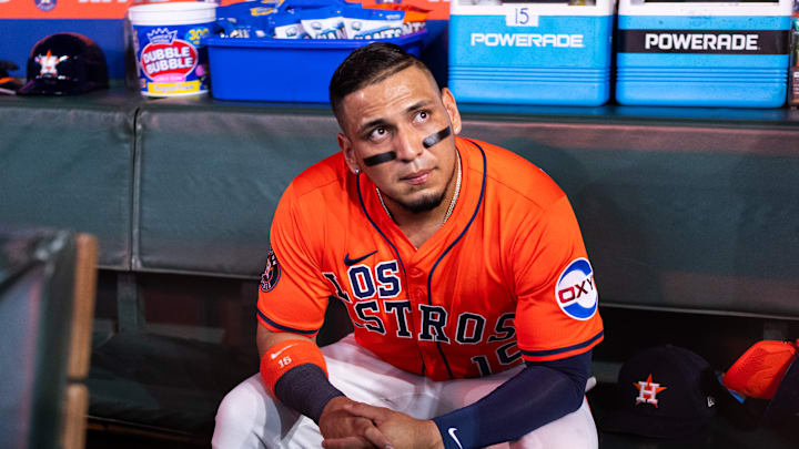 Houston Astros' Isaac Paredes.