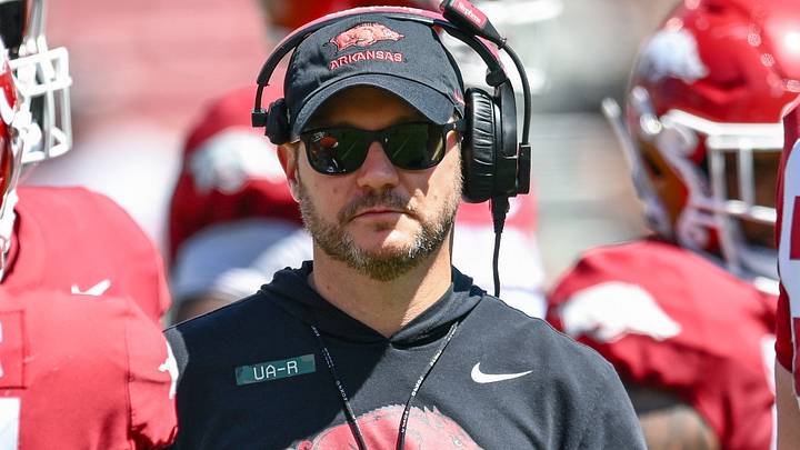 Arkansas Razorbacks coach Ryan Silverfield.