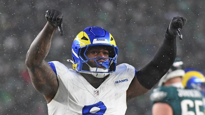Los Angeles Rams linebacker Jared Verse.