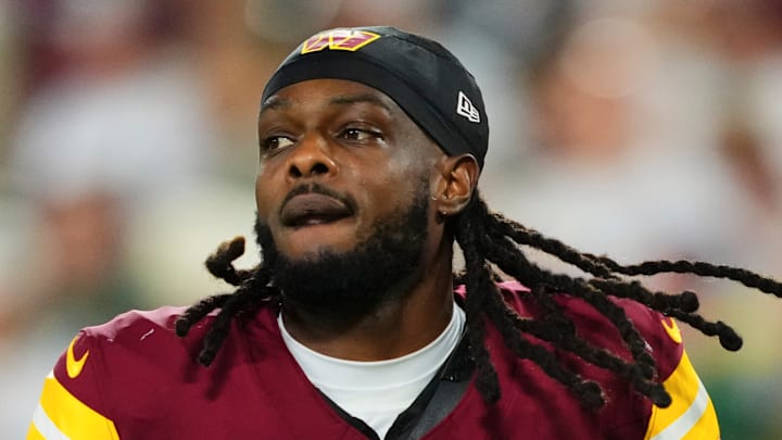 Washington Commanders wide receiver Noah Brown Washington Commanders wide receiver Noah Brown