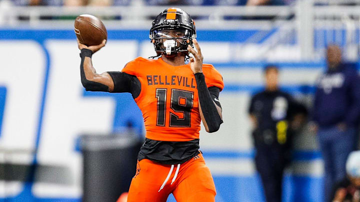 Belleville quarterback Bryce Underwood 
