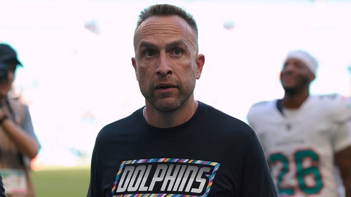 Miami Dolphins head coach Jeff Hafley Miami Dolphins head coach Jeff Hafley