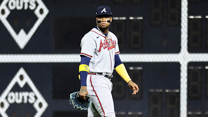 Ronald Acuña Jr. no tuvo los playoffs de MLB esperados