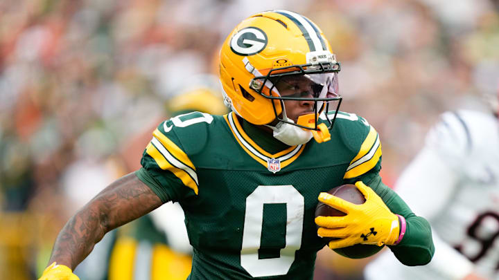 Green Bay Packers wide receiver Matthew Golden looked good at the 2025 NFL Scouting Combine, but he didn't make a Year 1 fantasy impact. Green Bay Packers wide receiver Matthew Golden looked good at the 2025 NFL Scouting Combine, but he didn't make a Year 1 fantasy impact.