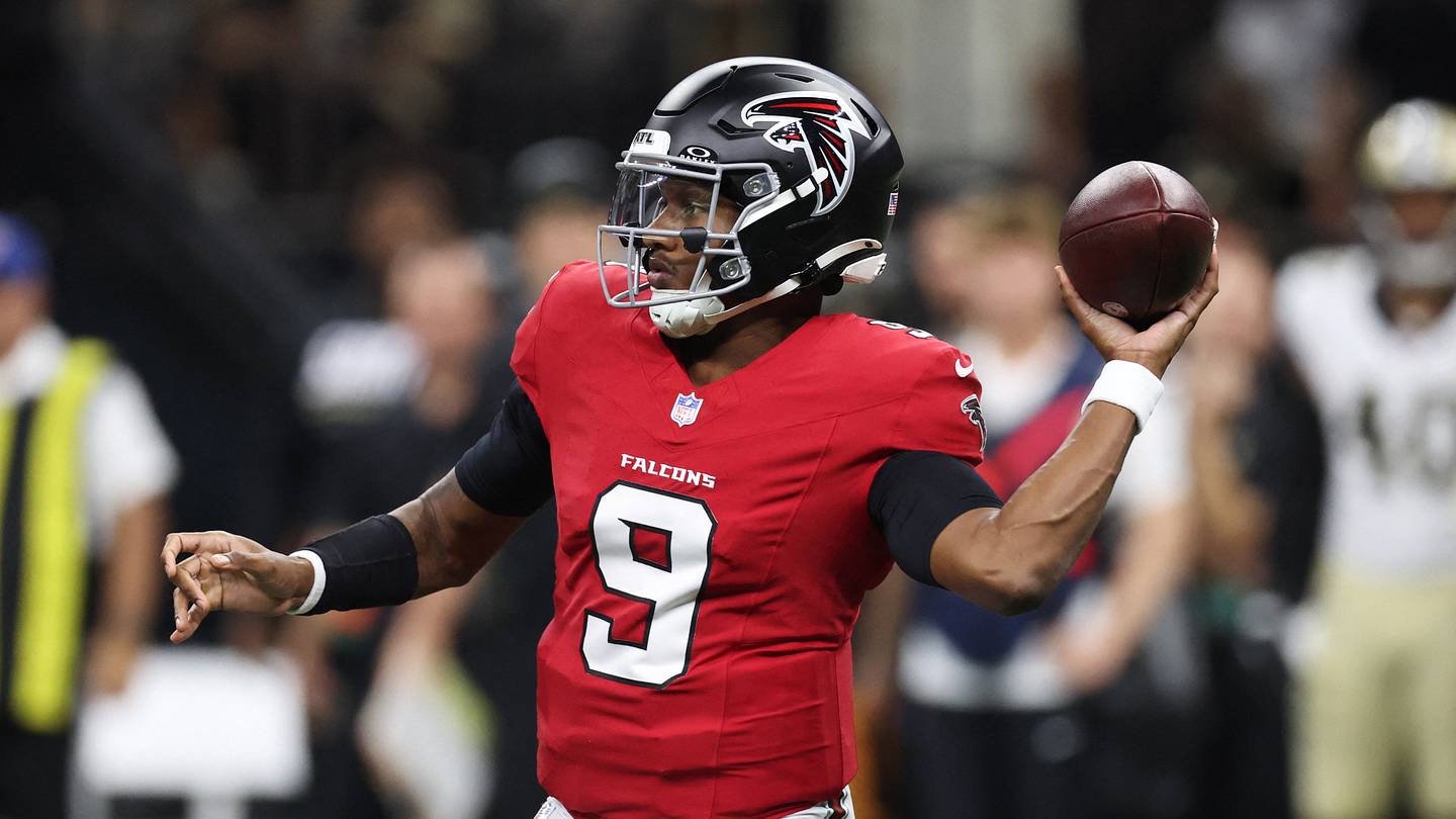 Code Jr. School Falcons QB Michael Penix Jr. Scouts Ravens Defense Ahead of Week 5 Showdown
