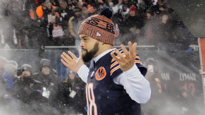 Chicago Bears quarterback Caleb Williams