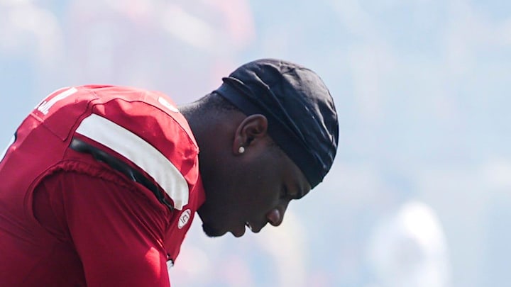 Louisville Cardinals wide receiver Chris Bell