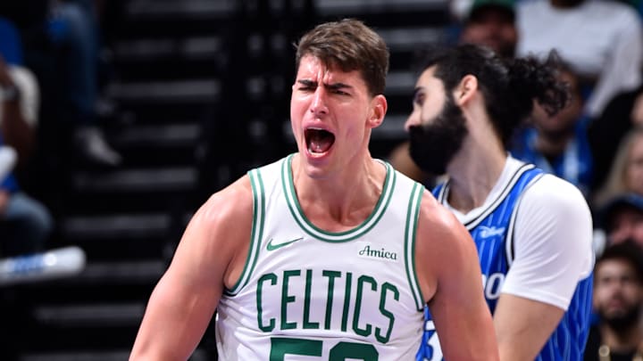 Boston Celtics, Luke Garza. Boston Celtics, Luke Garza.