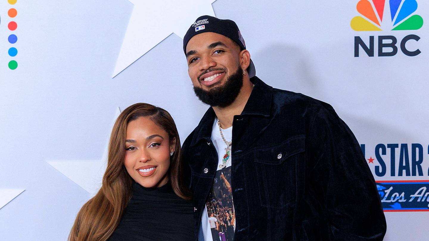 Karl-Anthony Towns' Fiancée Jordyn Woods Avoids Disturbing NBA Finals Routine