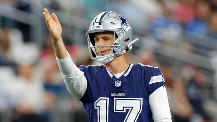 Cowboys K Brandon Aubrey is atop Michael Fabiano's new list of the top fantasy football kickers for 2025.