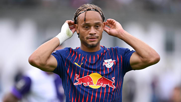 Xavi Simons is pushing to join Chelsea.