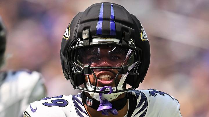 Baltimore Ravens safety Keondre Jackson Baltimore Ravens safety Keondre Jackson