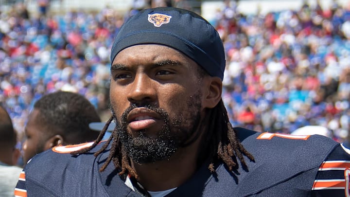 Chicago Bears offensive tackle Braxton Jones