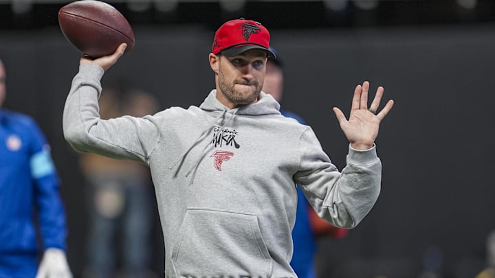 Atlanta Falcons quarterback was back at mandatory mini-camp in Flowery Branch, but under very different circumstances than a year ago. Atlanta Falcons quarterback was back at mandatory mini-camp in Flowery Branch, but under very different circumstances than a year ago.