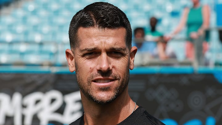 Carolina Panthers head coach Dave Canales