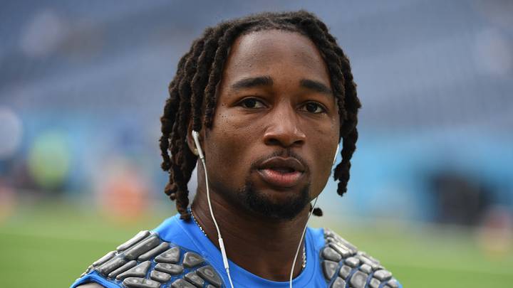 Sep 17, 2023; Nashville, Tennessee, USA; Los Angeles Chargers cornerback Asante Samuel Jr. (26) before the game against the Tennessee Titans at Nissan Stadium. Mandatory Credit: Christopher Hanewinckel-USA TODAY Sports