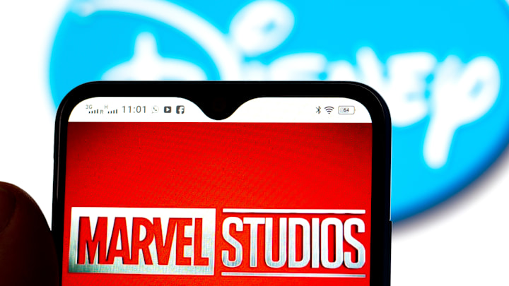 Marvel Studios and Disney logos.