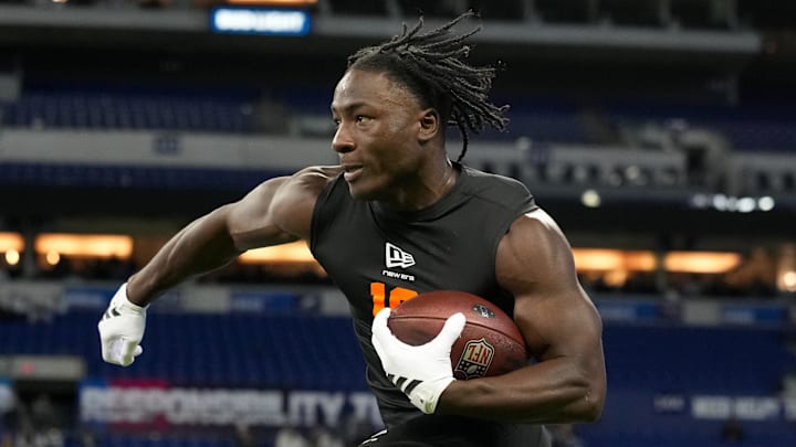 Nebraska running back Emmett Johnson