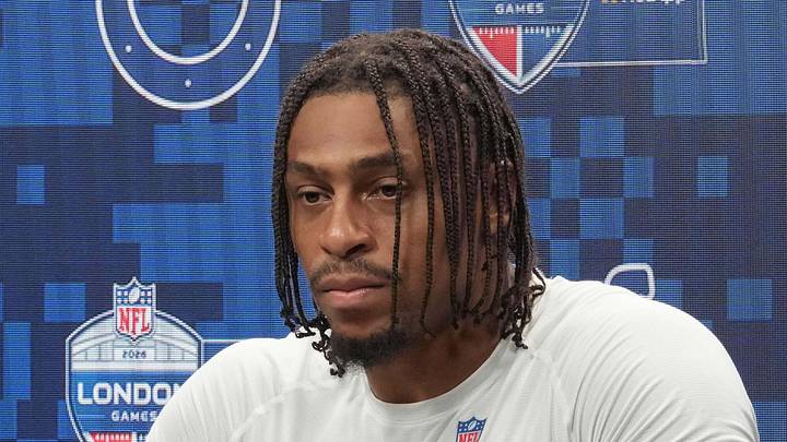 Indianapolis Colts running back Jonathan Taylor at press conference